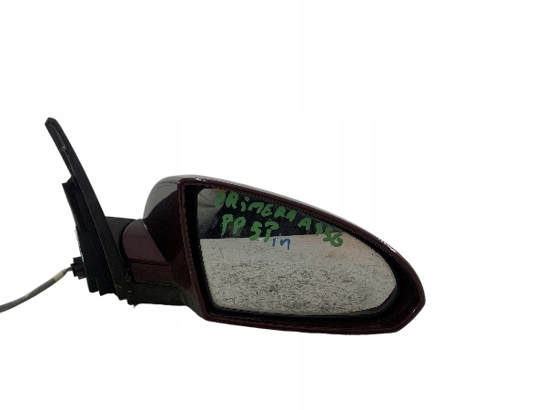 NISSAN PRIMERA P12 mirror right 5 PIN claret
