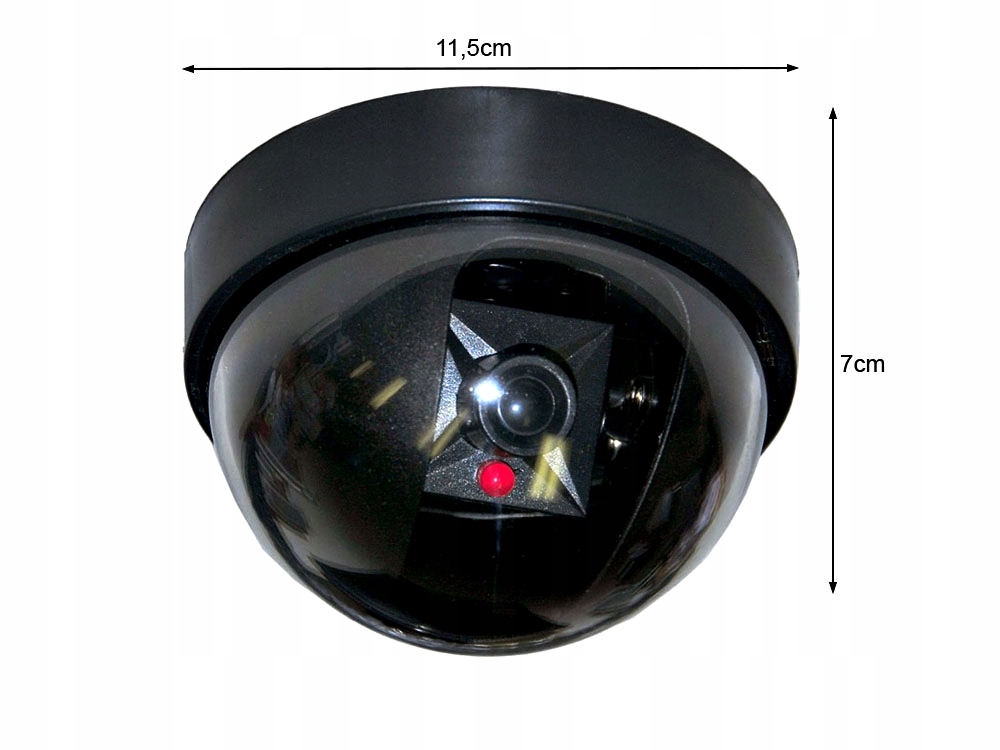 ATRAPA MONITORINGU KAMERA REJESTRATOR Z DIODĄ LED Rodzaj baterii AA