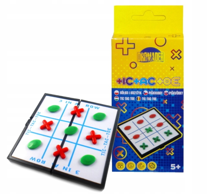 

Gra Magnetyczna Kółko I Krzyżyk Mini Na Magnes