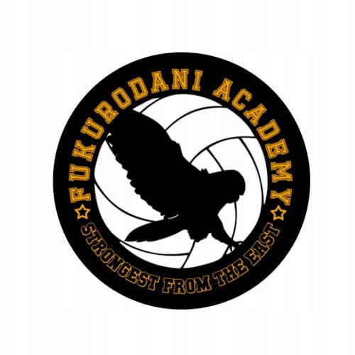 Przypinka Haikyuu!! Fukurodani anime 58 mm