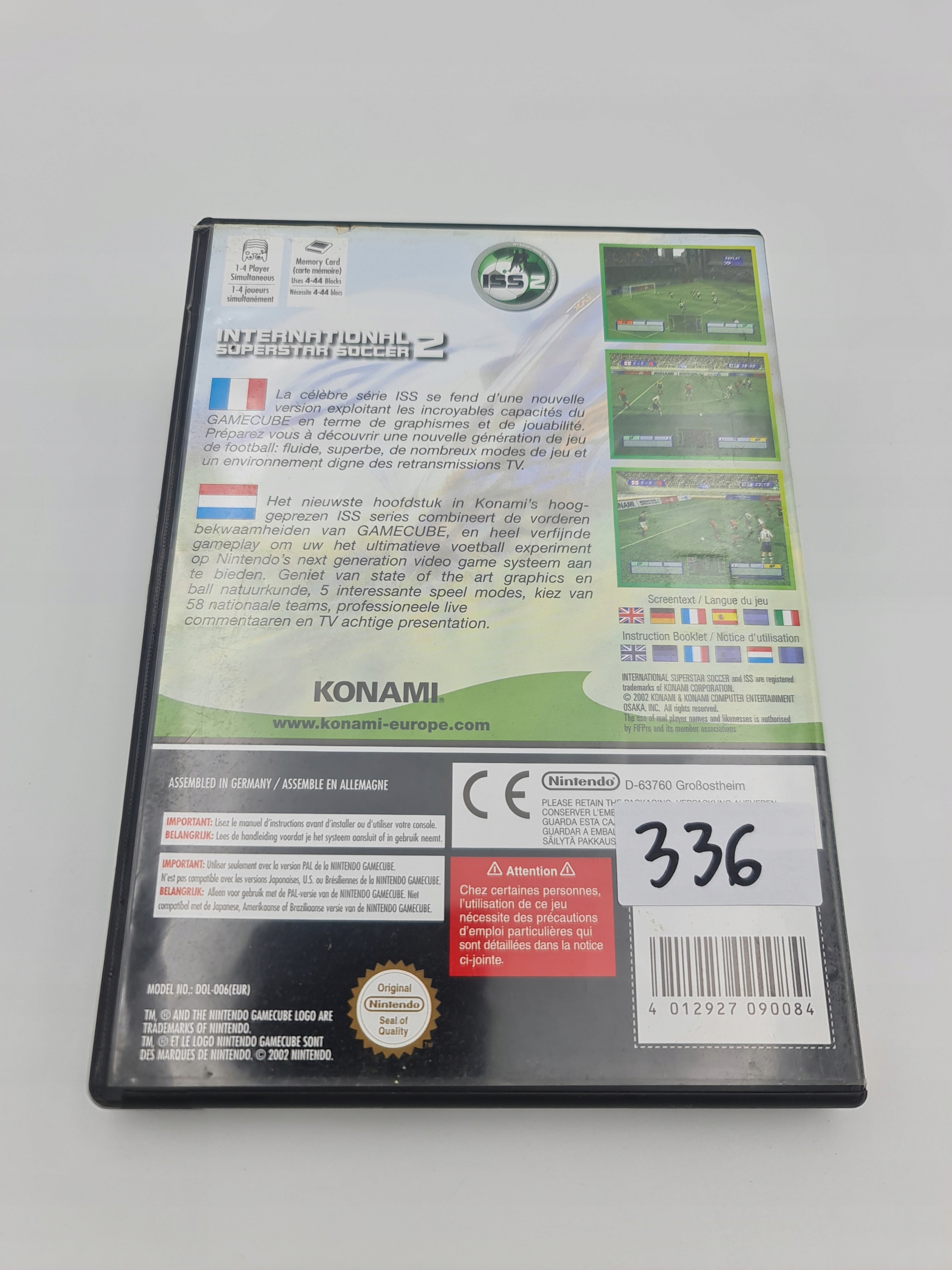 NINTENDO GAMECUBE INTERNATIONAL SUPERSTAR SOCCER 2 Producent Nintendo