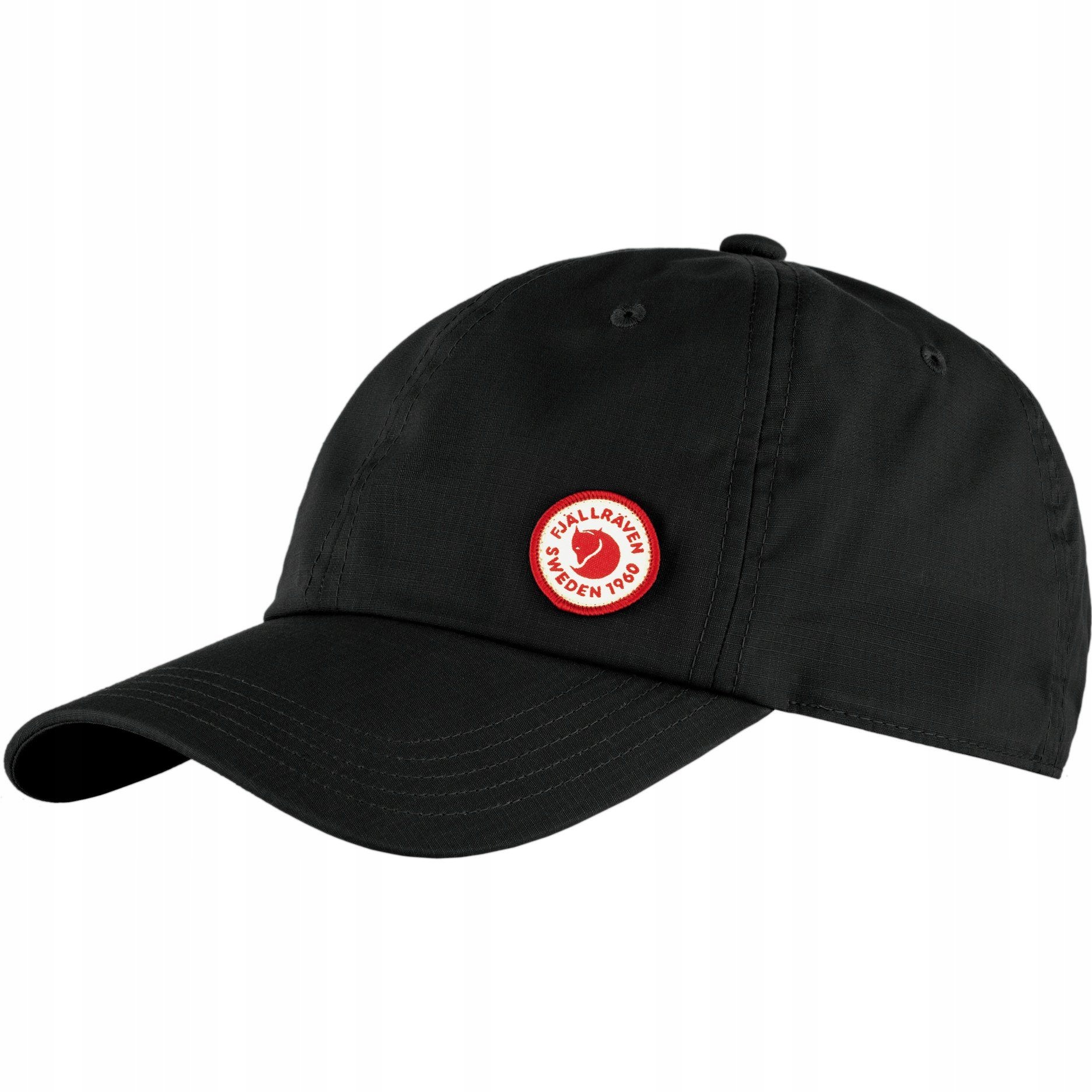 Čepice Fjallraven Logo Cap Black S-m Unisex