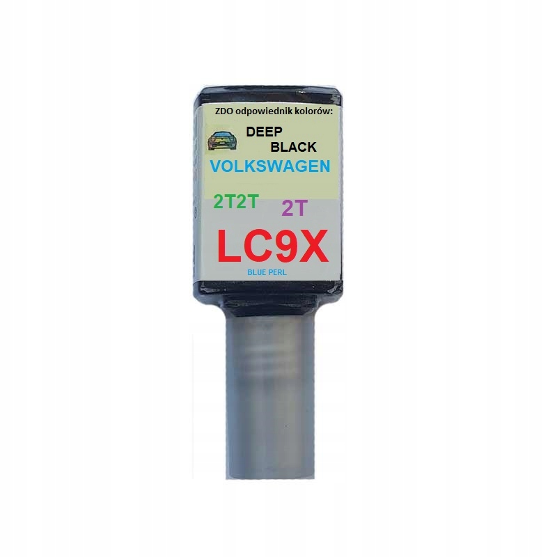 

Zaprawka Vw LC9X Deep Black do rys 10ML