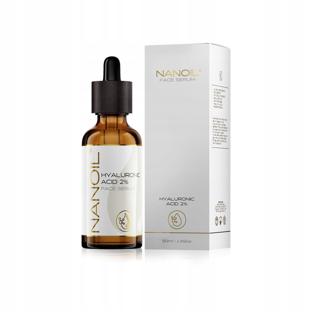 Nanoil Hyaluronic Acid 2% sérum na obličej 50 ml