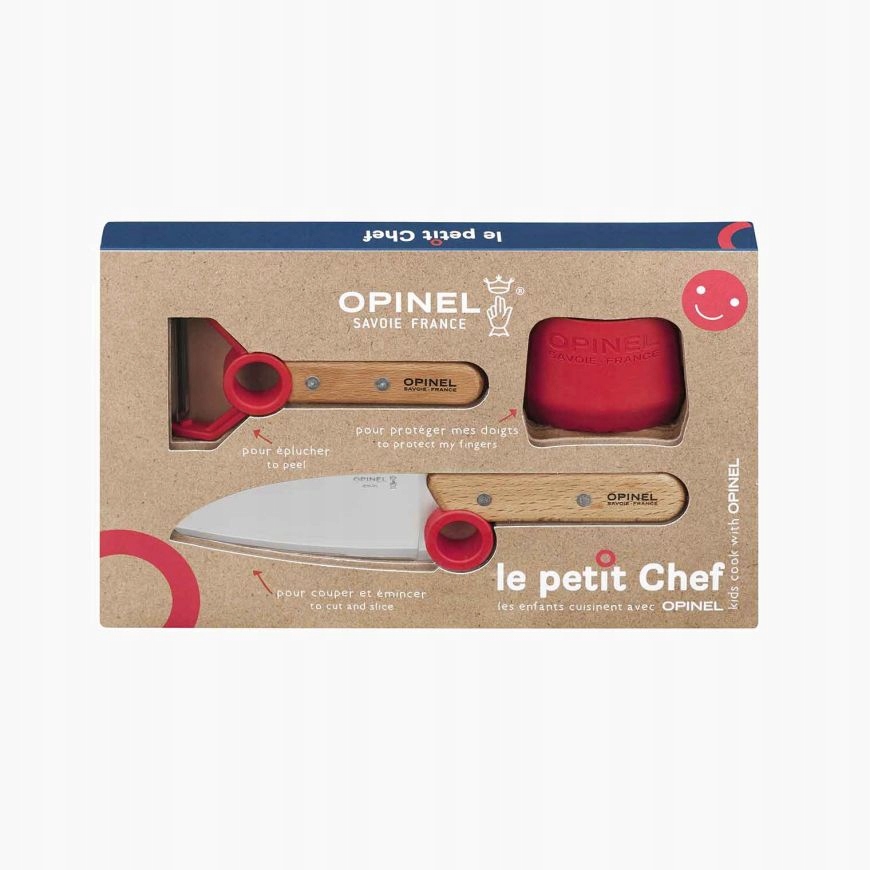 

zestaw dla dzieci Le Petit Chef nóż i obieraczka