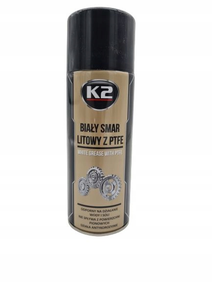 

K2 Biały Smar Litowy Z Teflonem 400ml