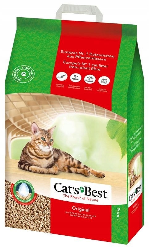 Levně Cat's Best Jrs Cats Best Eco Plus (8,6 kg)