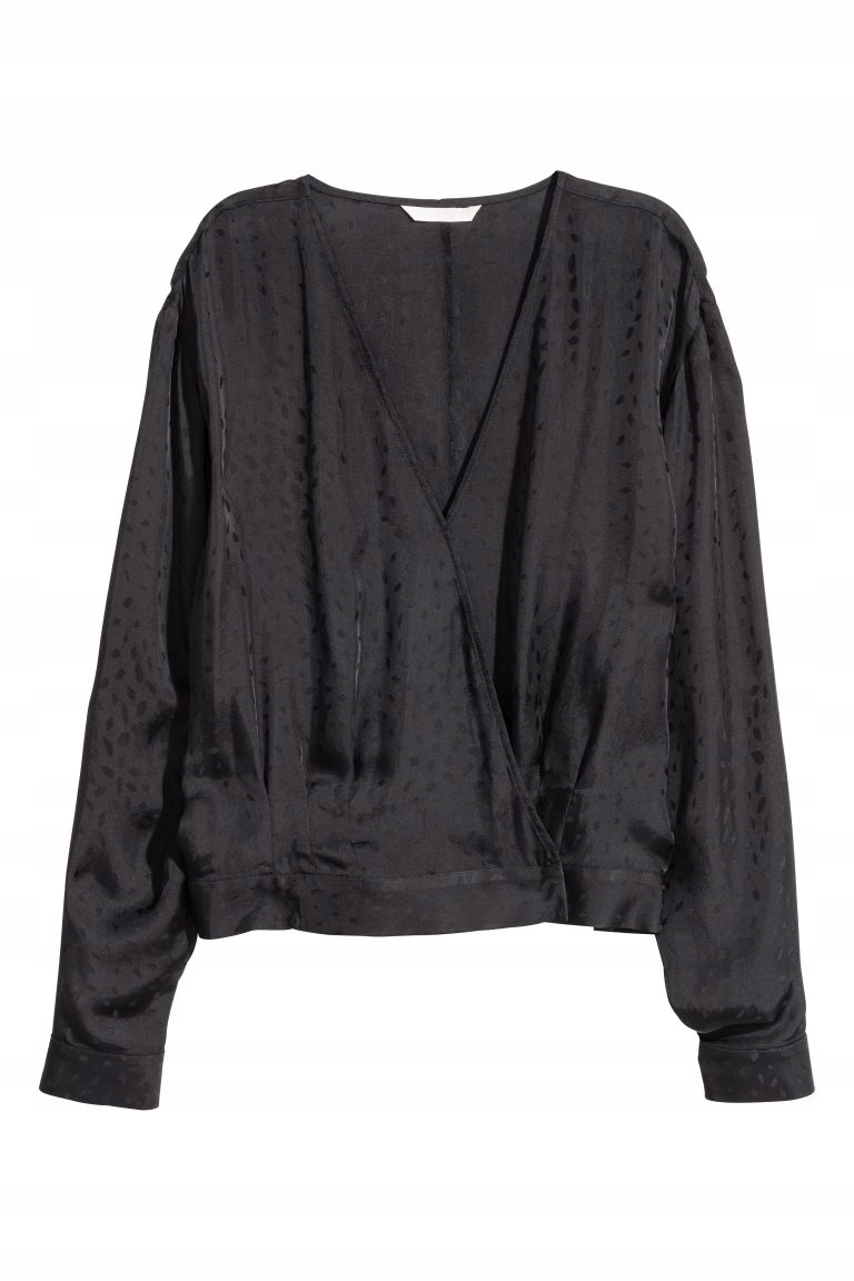 

H&m Kopertowa Bluzka 42 XL Wiskozowa