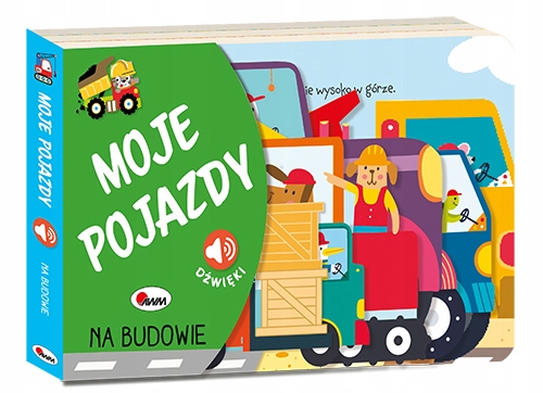 

Książeczka dźwiękowa Moje pojazdy Na budowie