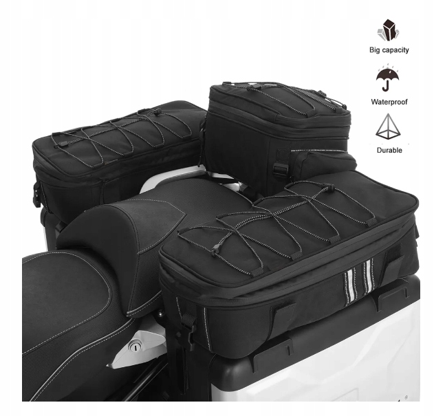 Tašky Motocyklové Tašky Vodotesné Kufre Univerzálne Doplnky