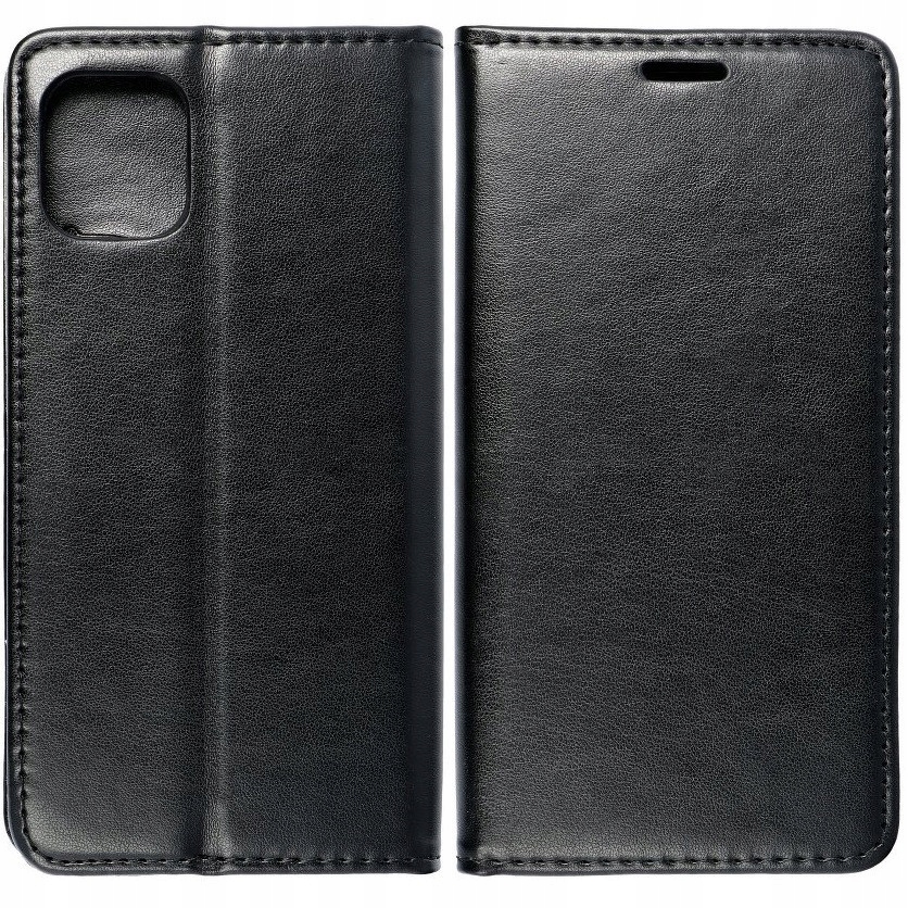 Huawei Honor 400 Lite, Etui z klapką, funkcja podstawki, Magnet Book, czarne