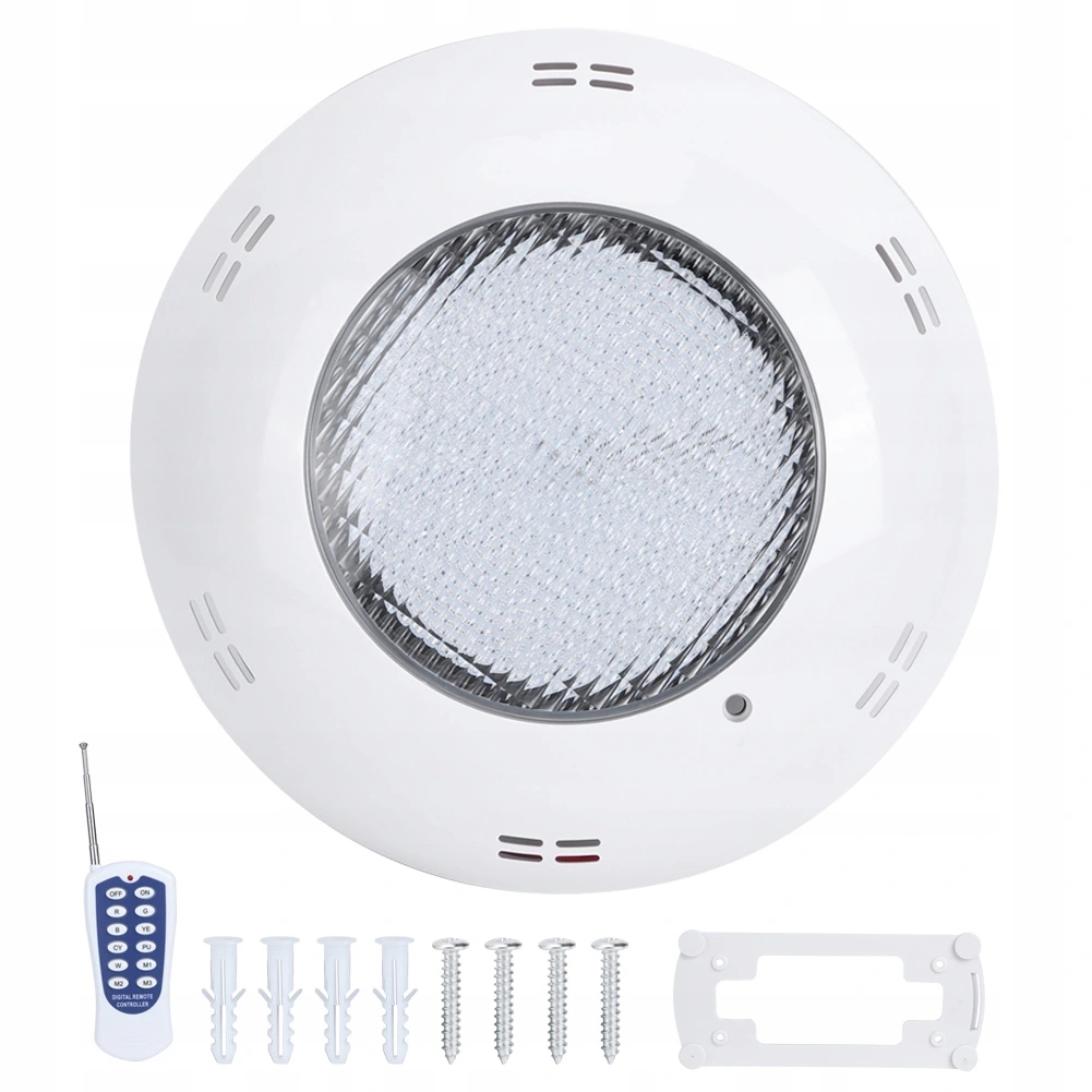 Bazénová Lampa K Bazénu Záhradné Osvetlenie AC12V 18W 159LED Rgb