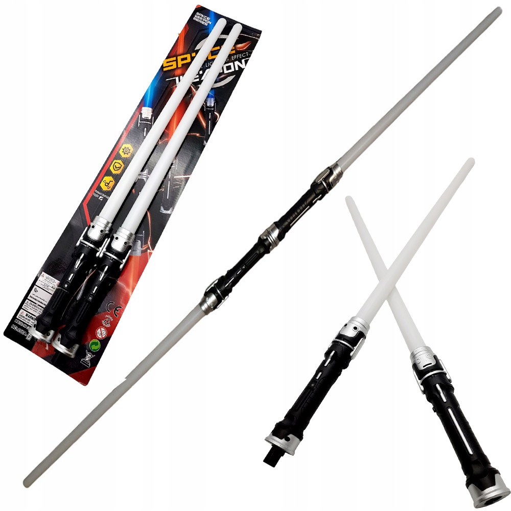Zestaw 2x Miecz ŚWIETLNY Gwiezdne WOJNY ŚWIECĄCY LED DWUSTRONNY 132cm Rodzaj miecze Świetlne