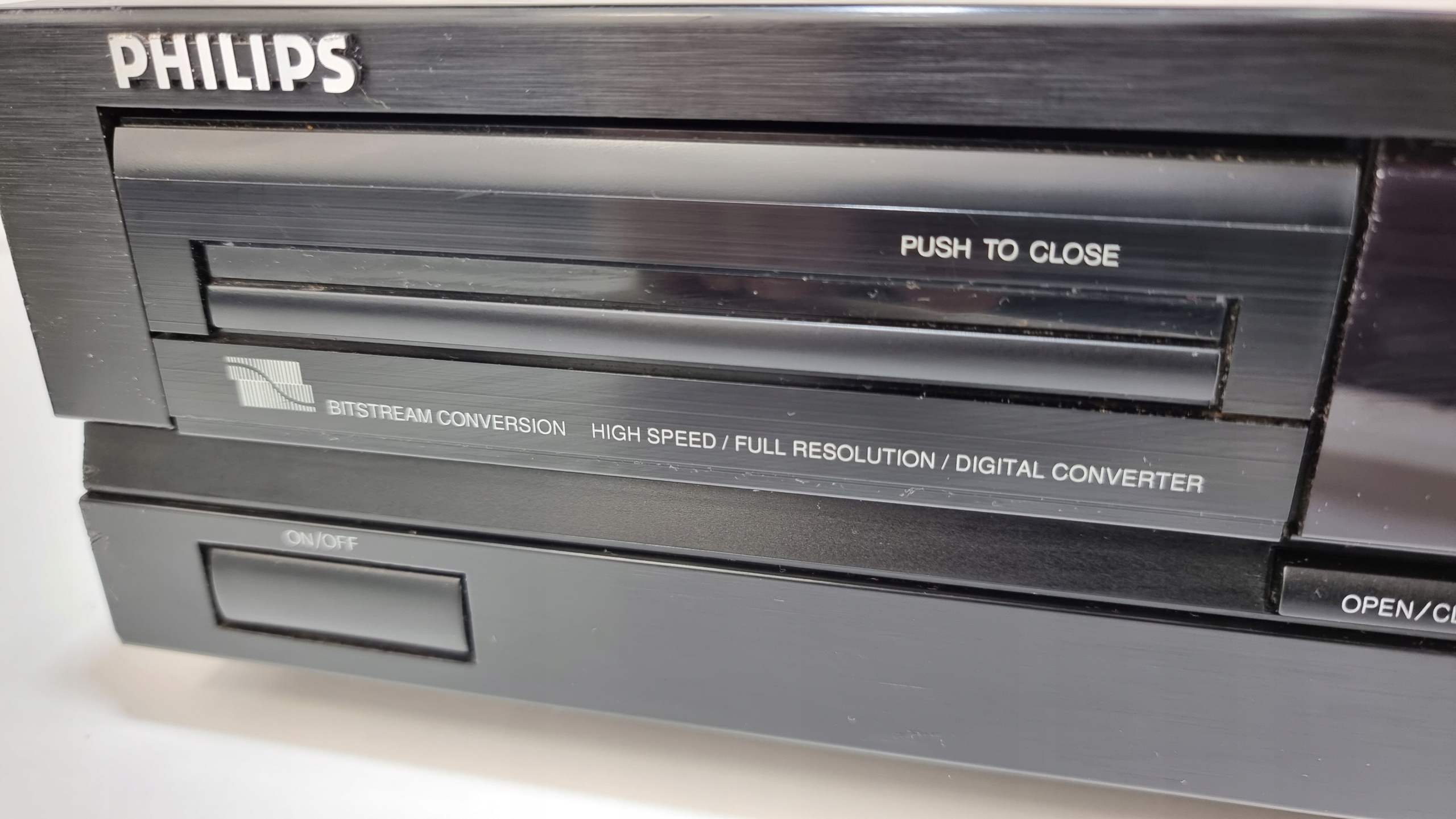 Philips CD 615 player odtwarzacz kompaktowy Rodzaj jednopłytowy