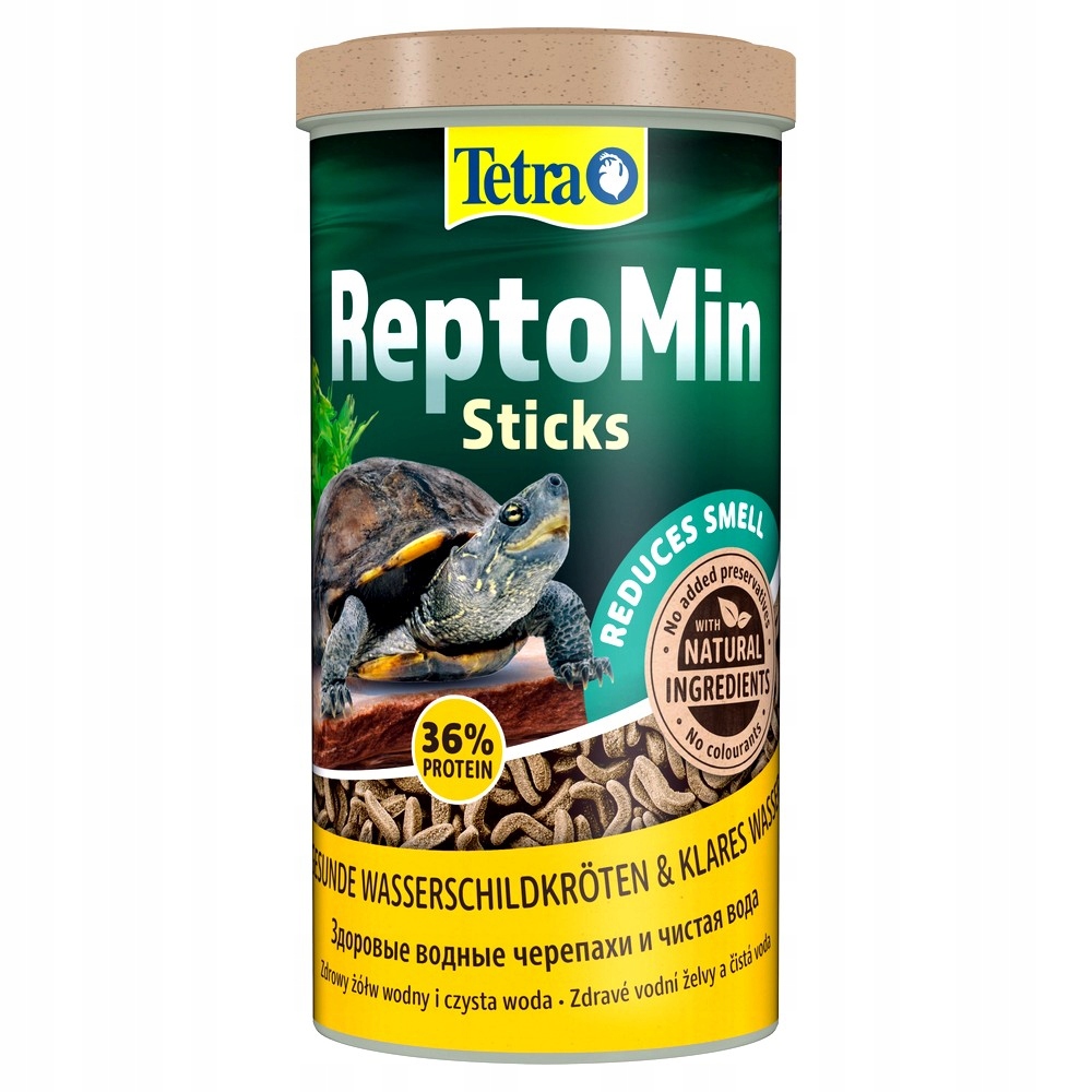 Levně Tetra ReptoMin Sticks 1000 ml krmivo tyčinky pro vodní želvy (T204270)