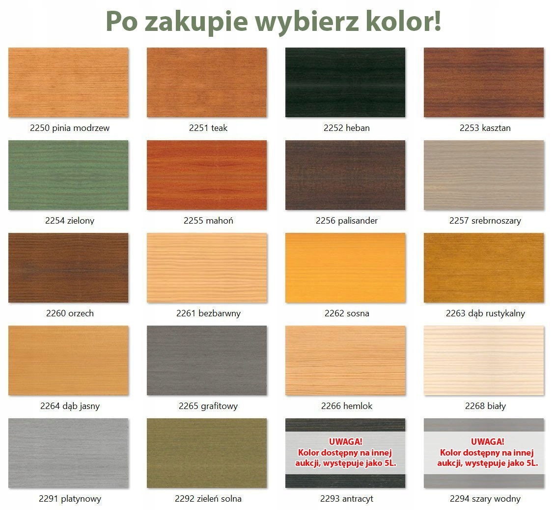 Remmers HK-Lasur impregnat do drewna 20L KOLORY Marka Remmers