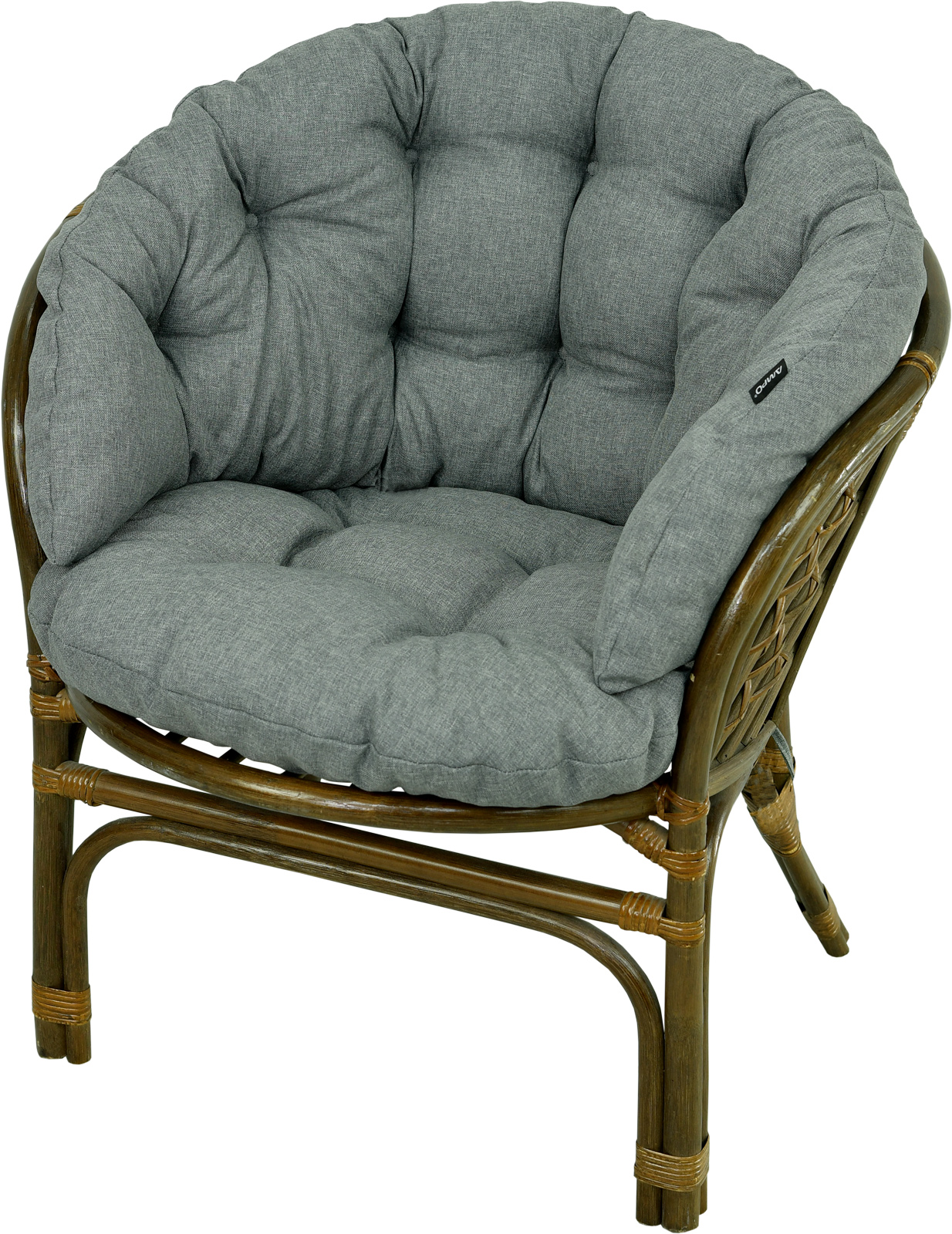 Poduszki Poduchy Na Fotel Rattanowy Ratan szary