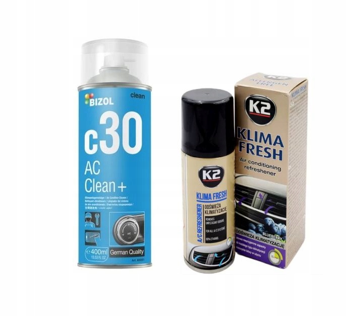 

Do klimatyzacji Bizol c30 K2 Klima Fresh Blubery