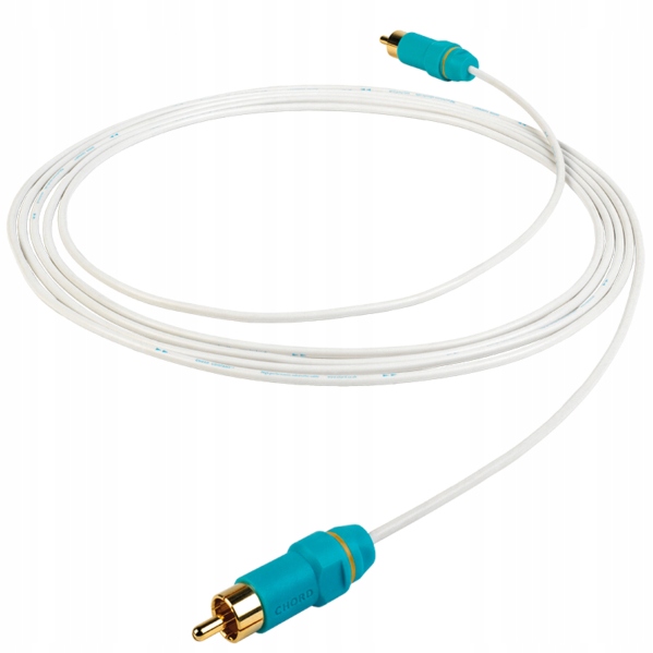 Kabel audio subwooferowy 1xRCA subwoofera CHORD 8m Długość kabla 8 m
