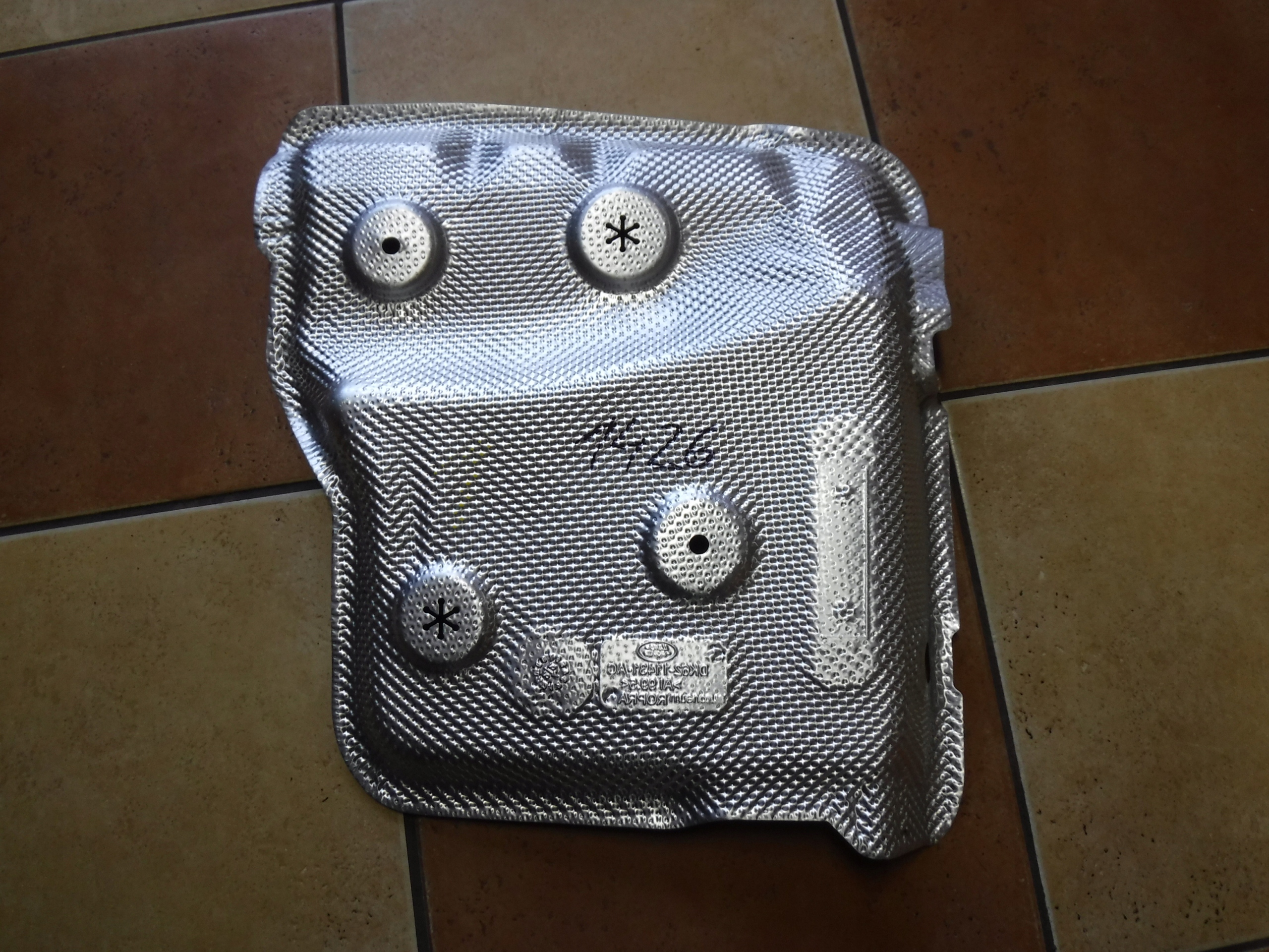 DK62-11431-AC - Теплозахисний екран Range Rover SPORT L494 LIFT