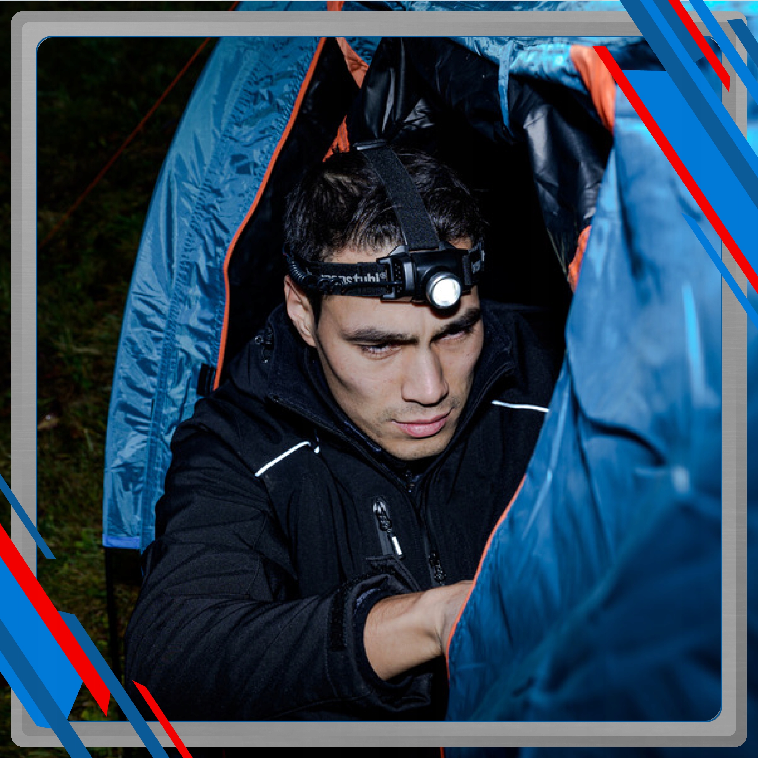 LATARKA CZOŁOWA AKUMULA KL251AF 250lm BRENNENSTUHL Waga produktu z opakowaniem jednostkowym 0.2 kg