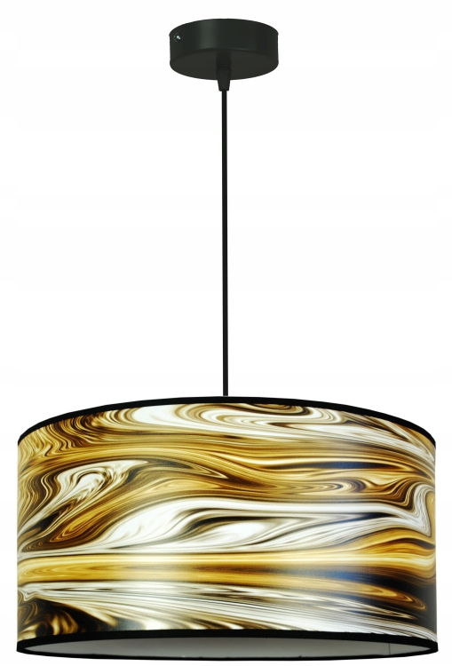 Moderní závěsná stropní lampa, stínidlo s potiskem obývacího pokoje, ložnice, Led