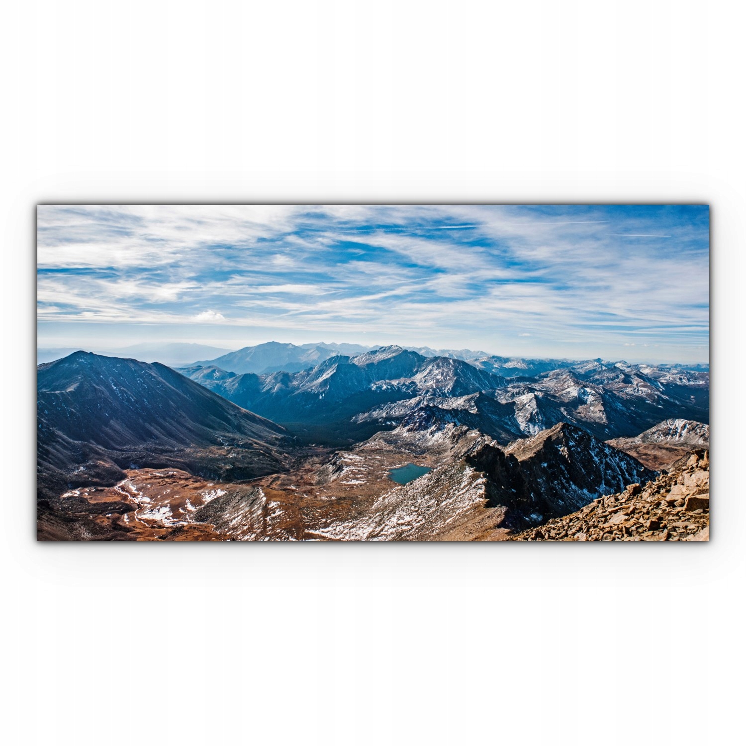 

Canvas na ramie ścienny 100x50 Niedźwiedź Jezioro