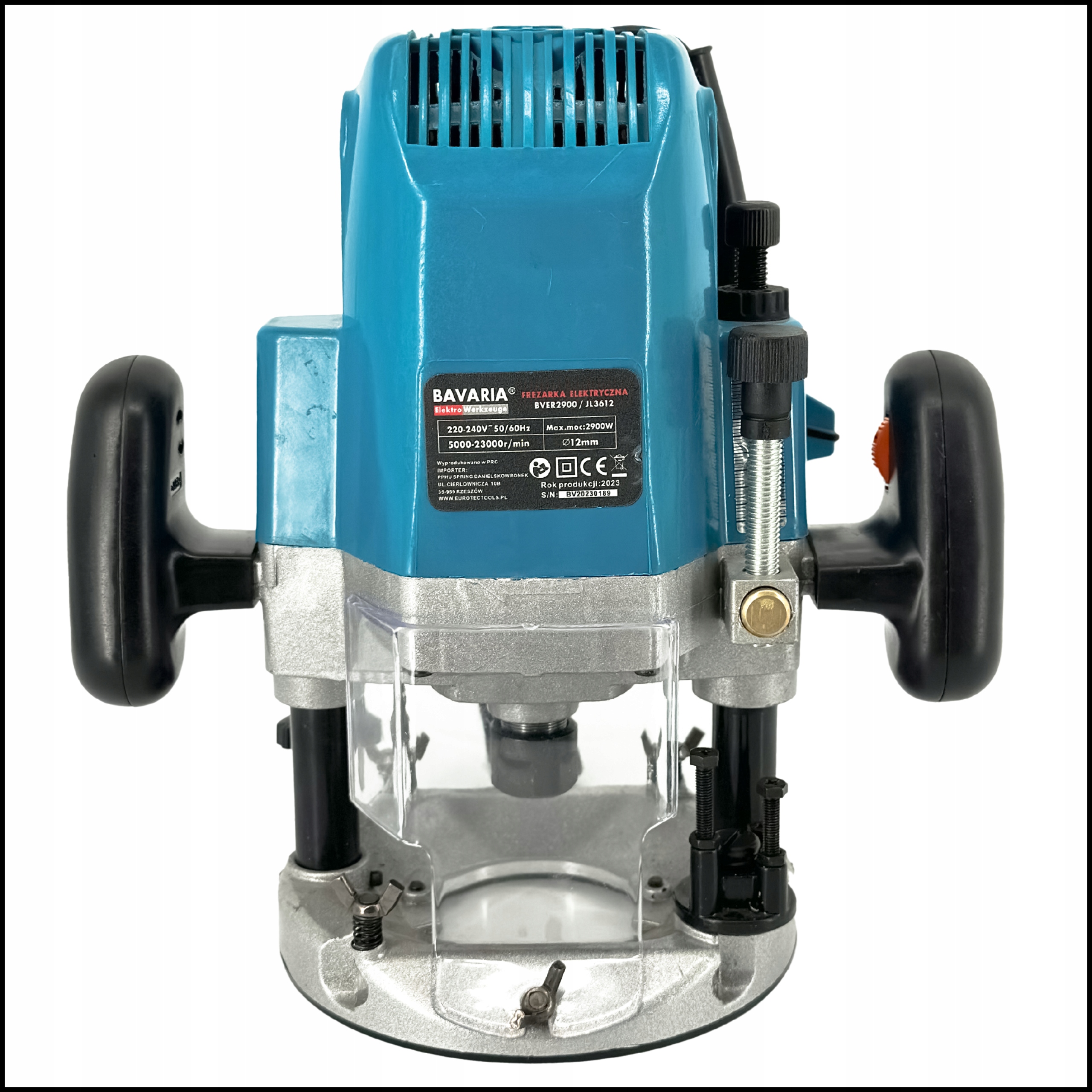 FREZARKA GÓRNOWRZECIONOWA DO DREWNA + FREZY RĘCZNA UNIWERSALNA DO KRAWĘDZI EAN (GTIN) 5035048545270