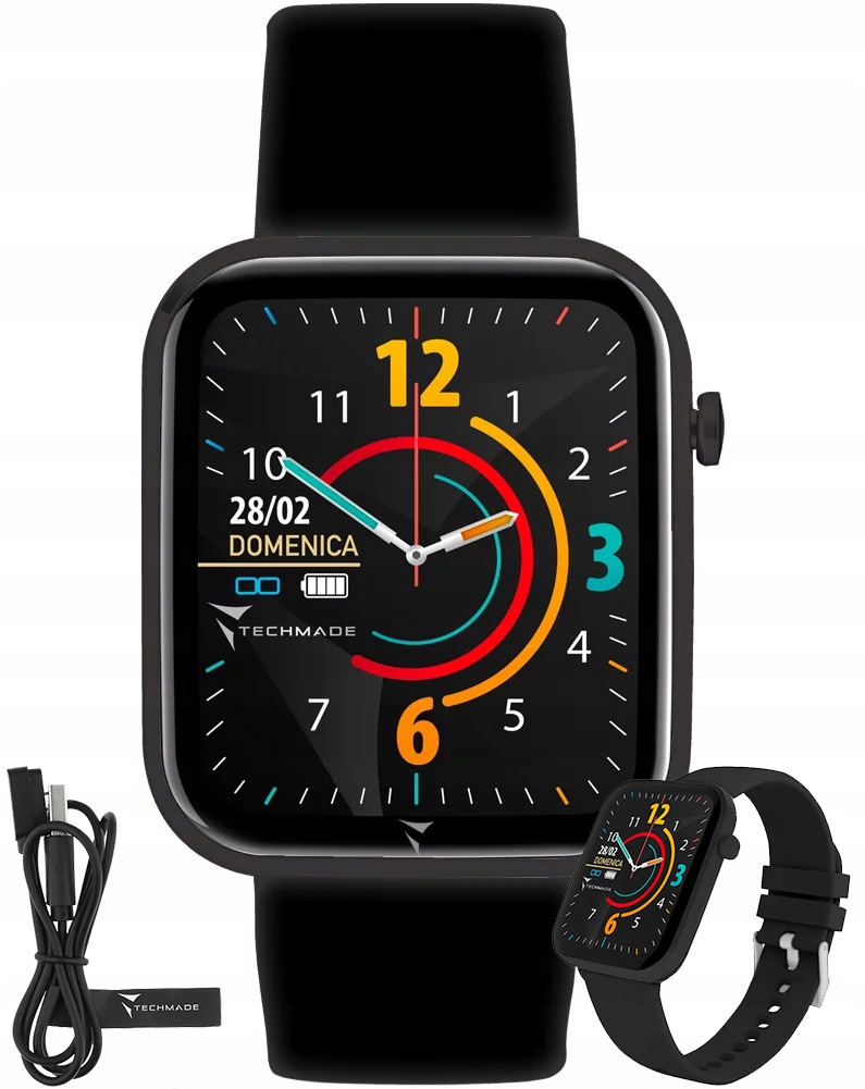 Chytré Hodinky Techmade Ekg Kroky Spánek Cyklus Kalorie Pl