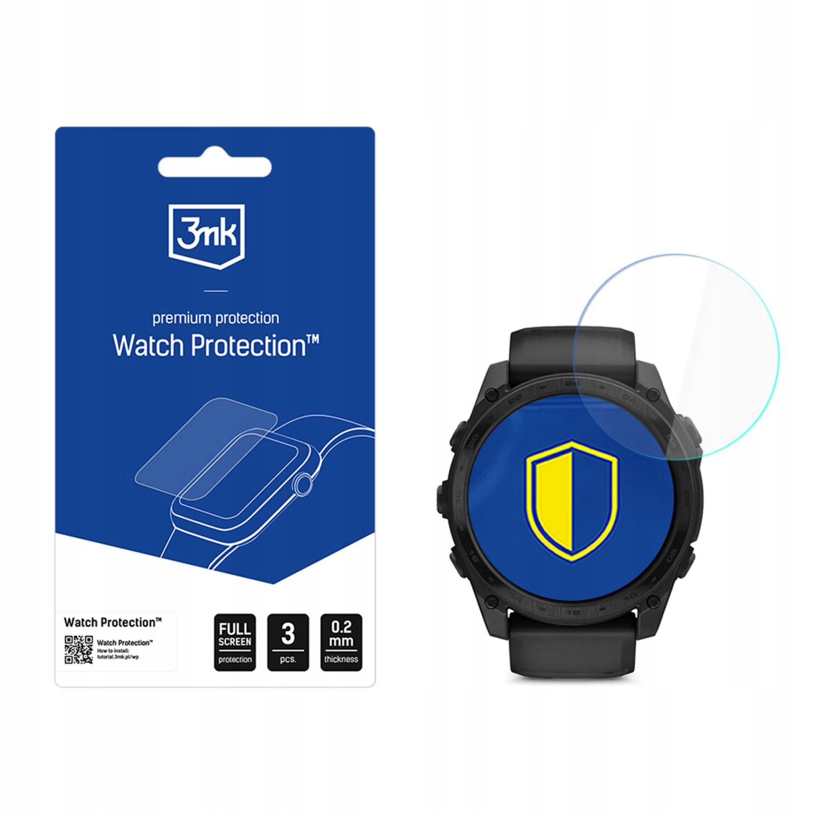 Garmin Tactix 8 51MM (amoled, Solar) 3MK Watch Protection Flexibleglass