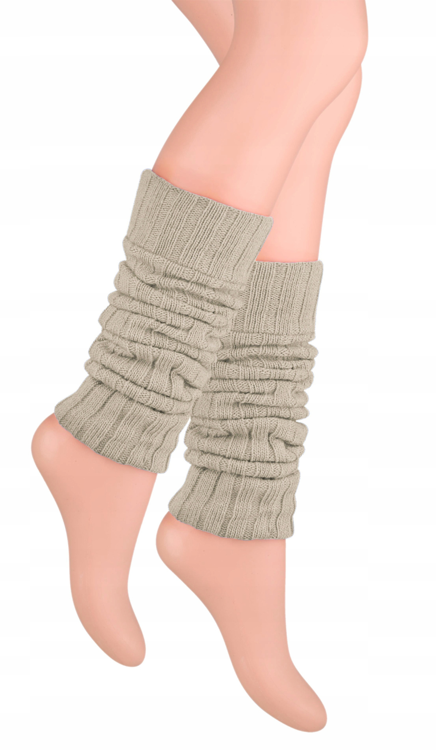 WEŁNIANE getry damskie młodzieżowe OCIEPLACZE Marka Steven