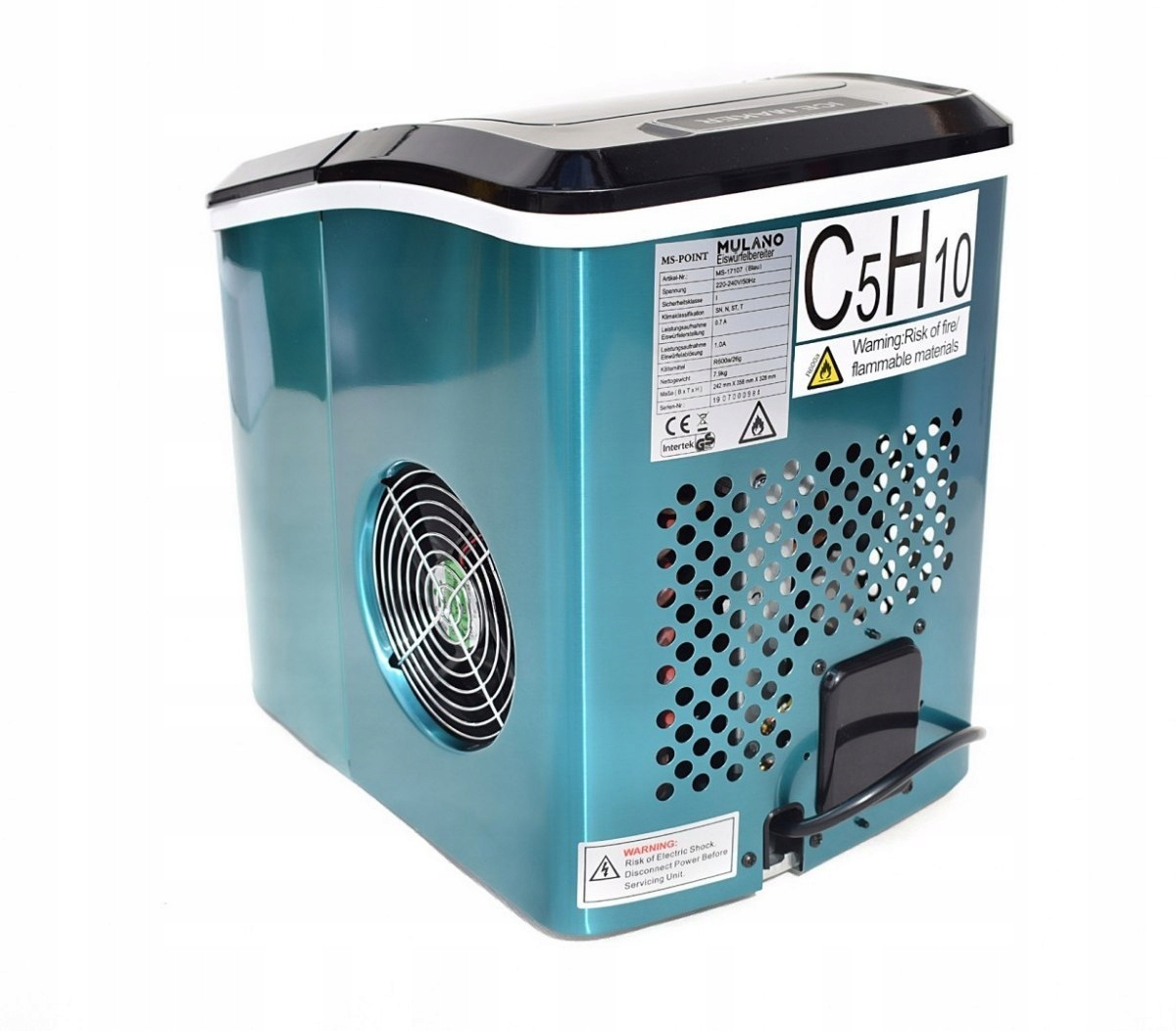 DOMOWA KOSTKARKA DO LODU BŁĘKIT Moc 120 W