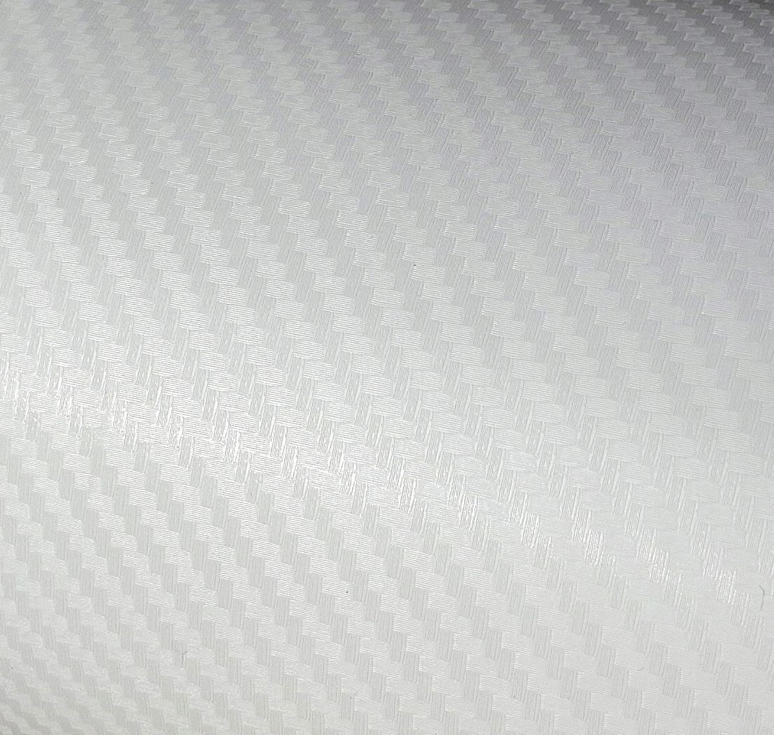 3D виниловая пленка Carbon White 152X3M