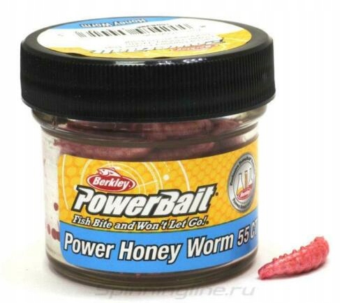 Berkley Powerbait Honey Worm Bubblegum 2,5 CM