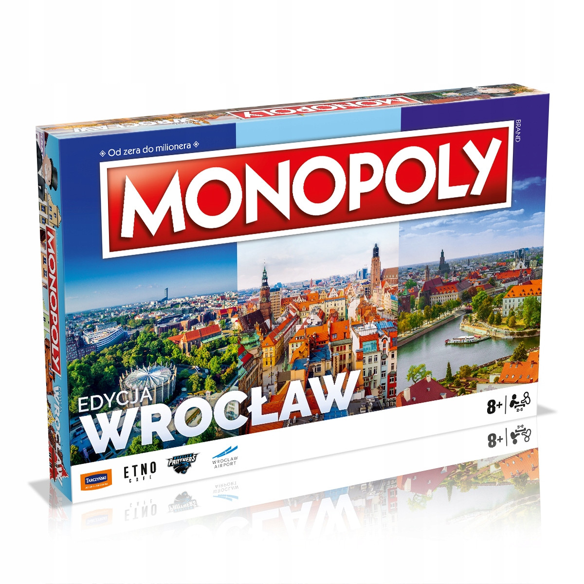 Gra Monopoly PLANSZOWA Ekonomiczna Wrocław SUPER Wydawca Winning Moves