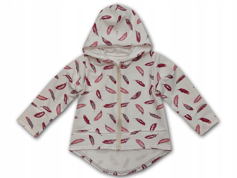 

Bluza dziecięca zapinana na zamek Piórko 92