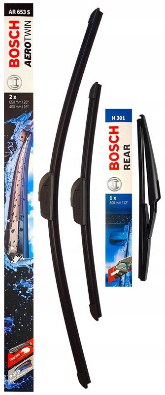 

Bosch Wycieraczki Przód Tył Nissan Qashqai 2014-