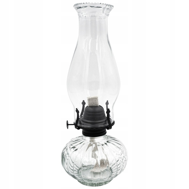 

Klasyczna Lampa Naftowa Z Knotem 550ml. 34cm.