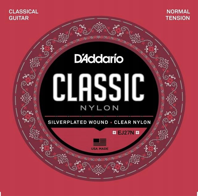 

D'Addario EJ27N struny do gitary klasycznej nylon