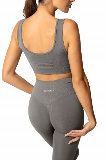 Spaio Damskie legginsy sportowe Fitness Flex Innergy 2.0 szare M