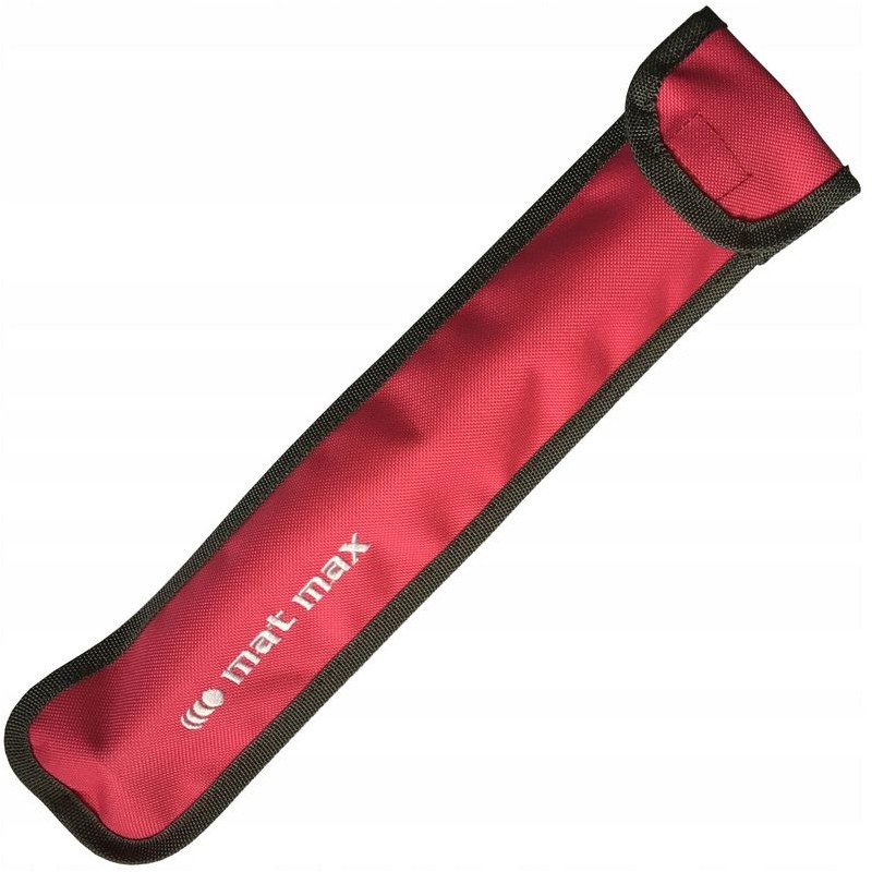 POKROWIEC NA FLET PROSTY MAT MAX RÓŻOWY ZAPINANY NA RZEP UCHWYT DO