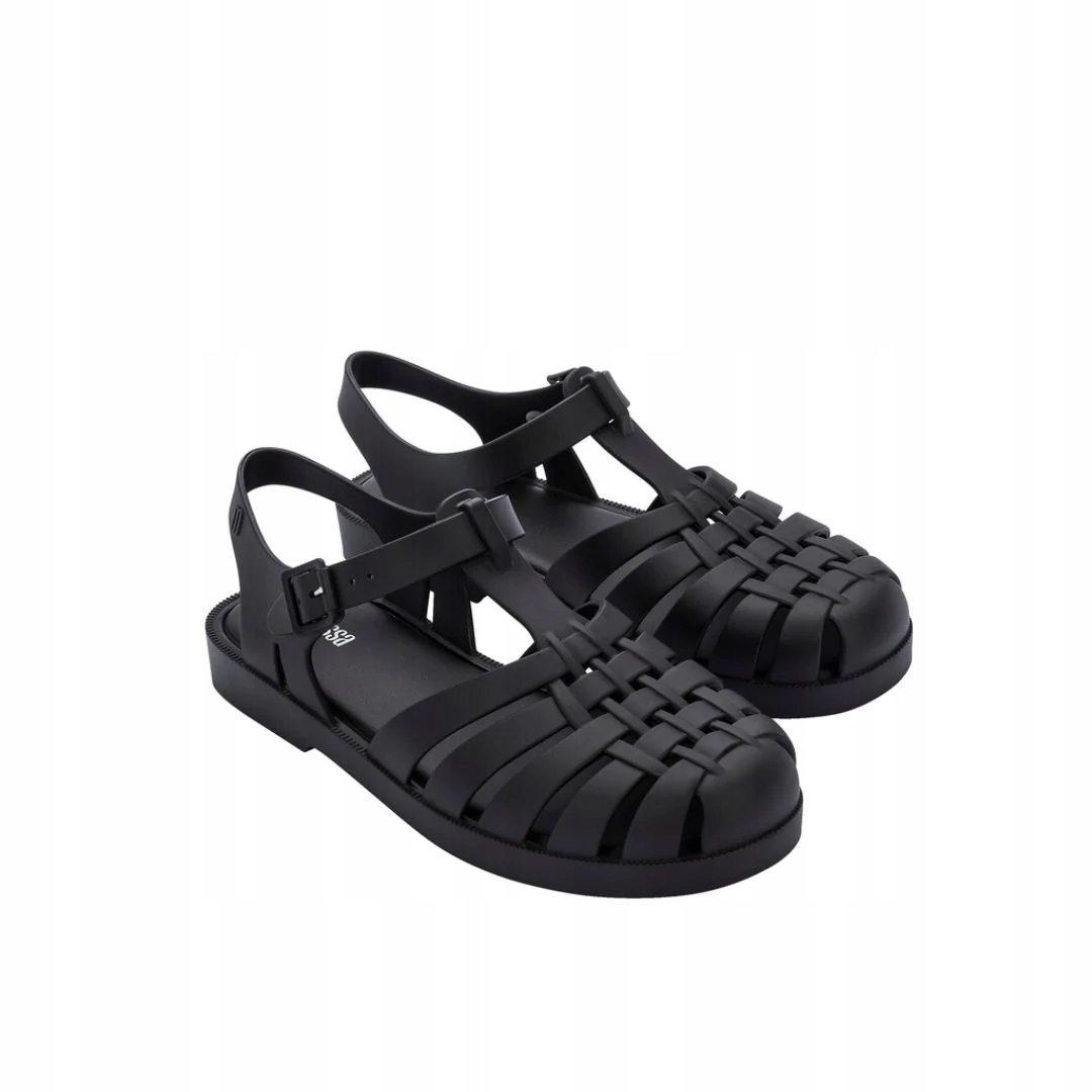 Melissa Posezení Ad Black Matt Sanda?y Dámské Černé Matné 37