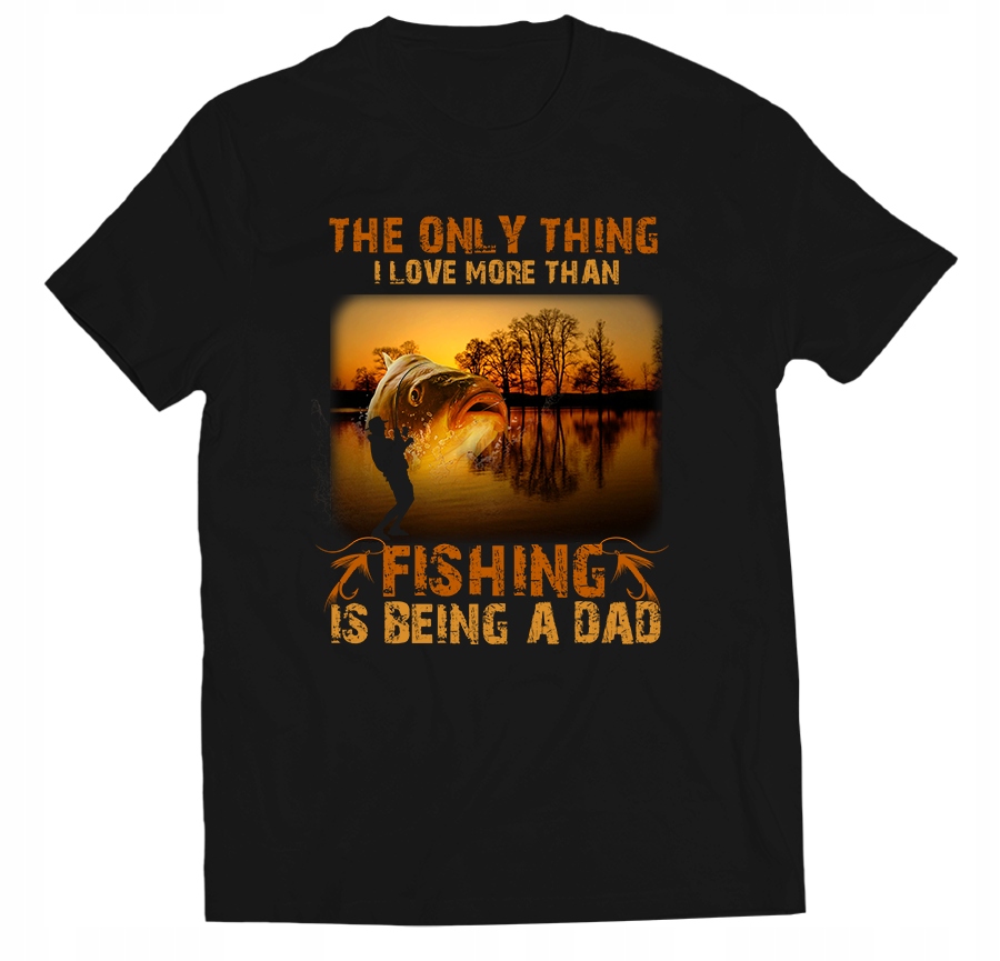 

Koszulka Na Dzień Ojca Tshirt Dla Taty Wędkarza M