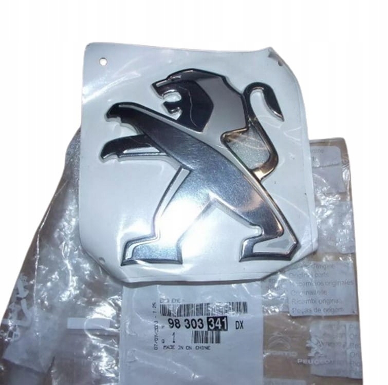 Emblemat 98303341DX Nowy OE Citroen Peugeot 508 II