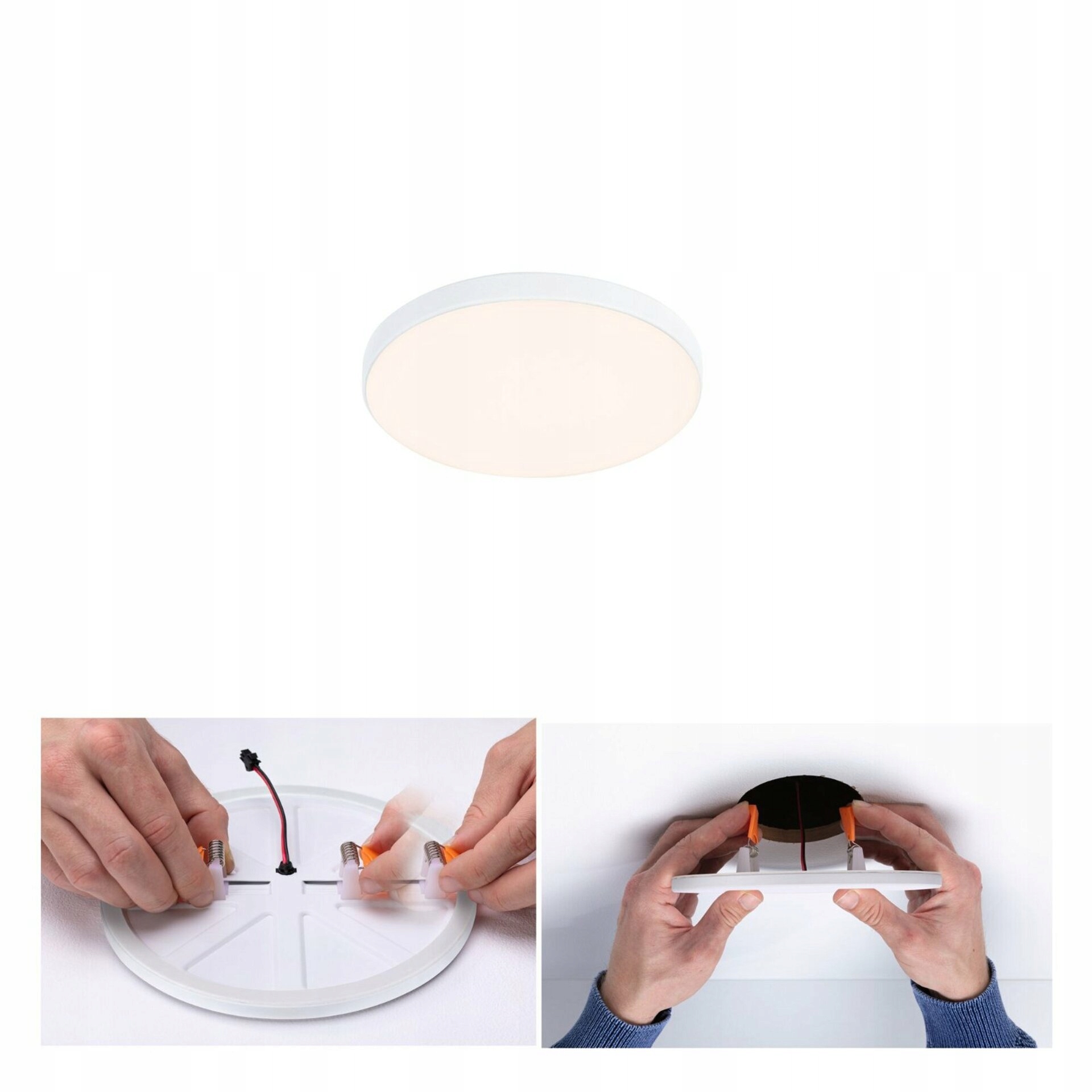 Paulmann VariFit Veluna Edge Led 90mm IP44 kruhové bílé stmívatelné 3000K