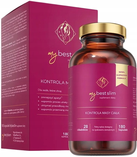 MyBestPharm MyBestSlim Reguluje apetyt Morszczyn Kontrola wagi Sylwetka