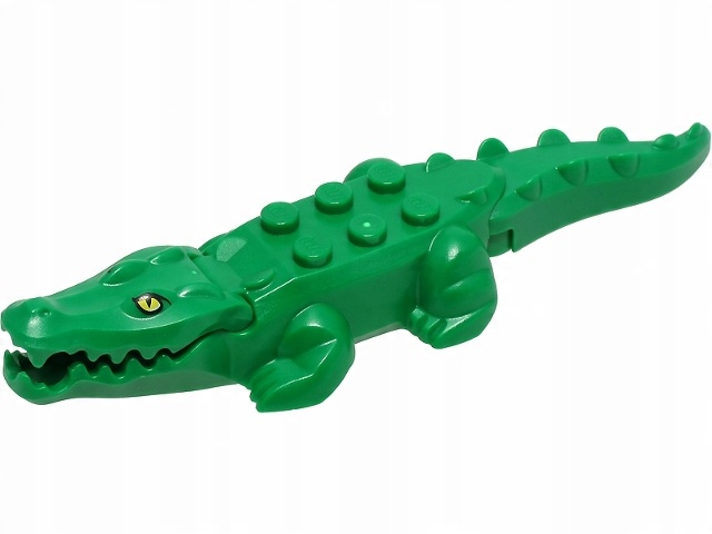 

Lego Zwierzęta Aligator Krokodyl zielony