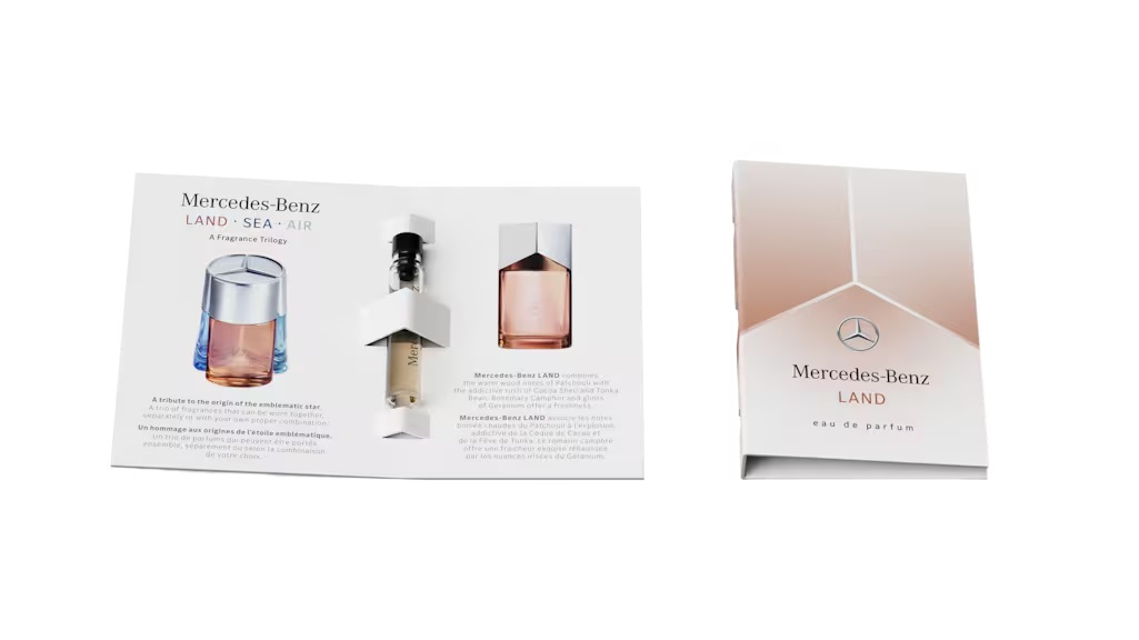 Oryginalna Próbka Męskiej Wody Perfumowanej Mercedes-benz Land 1,5 ML