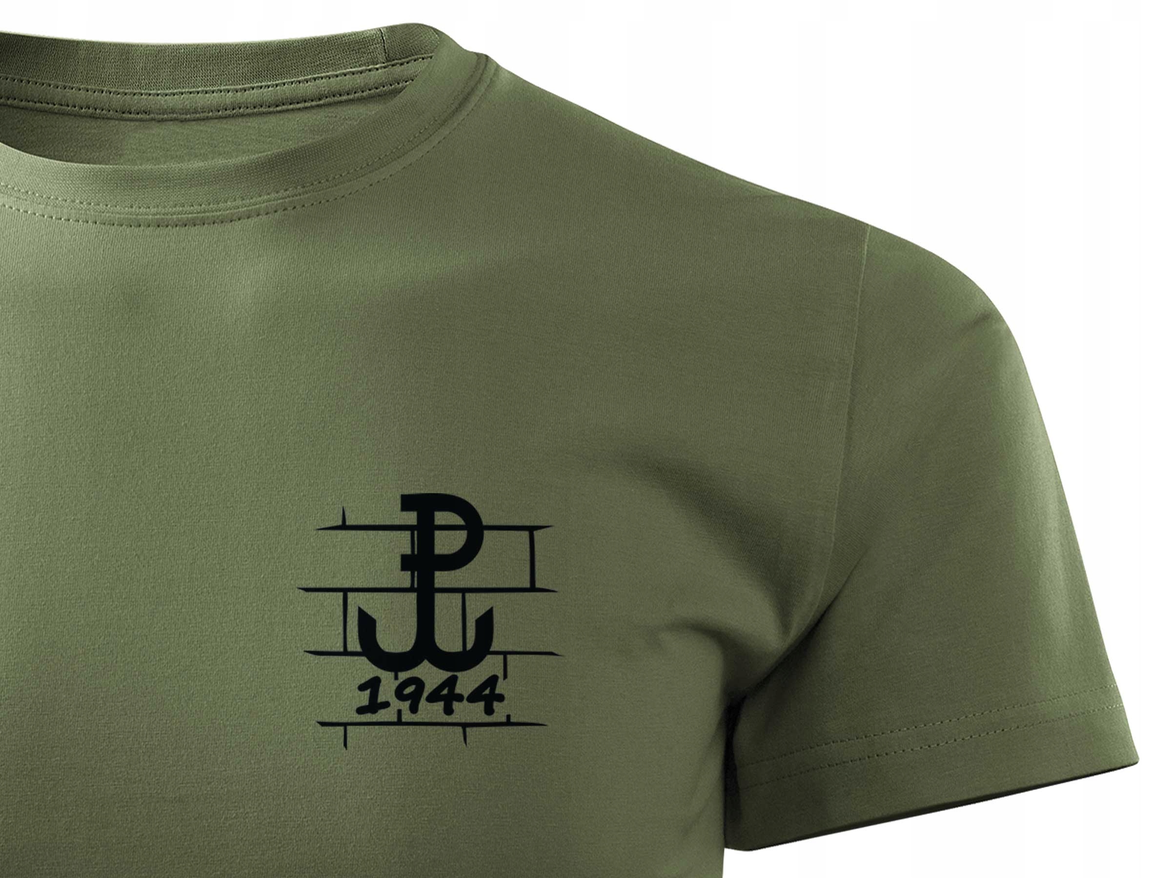 

Koszulka Khaki Wzór Kotwica Wolności Powstania Hit