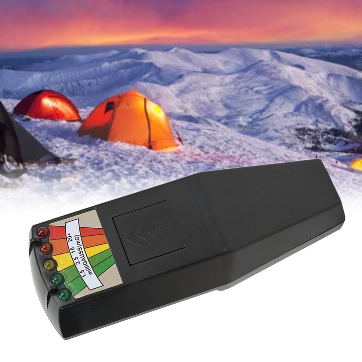 K2 POLE ELEKTROMAGNETYCZNE EMF MIERNIK GAUSSÓW MYŚLIWSKI MIERNIK GAUSSÓW Długość 14 cm